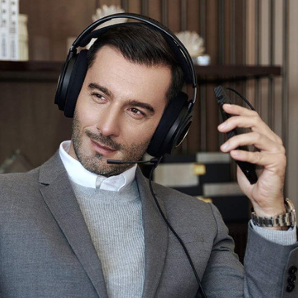 PHILIPS Over Ear Open Back Stereo Headphones Wired with Detachable Audio Jack, Studio Monitor Headphones for Recording Podcast DJ Music Piano Guitar (SHP9600)