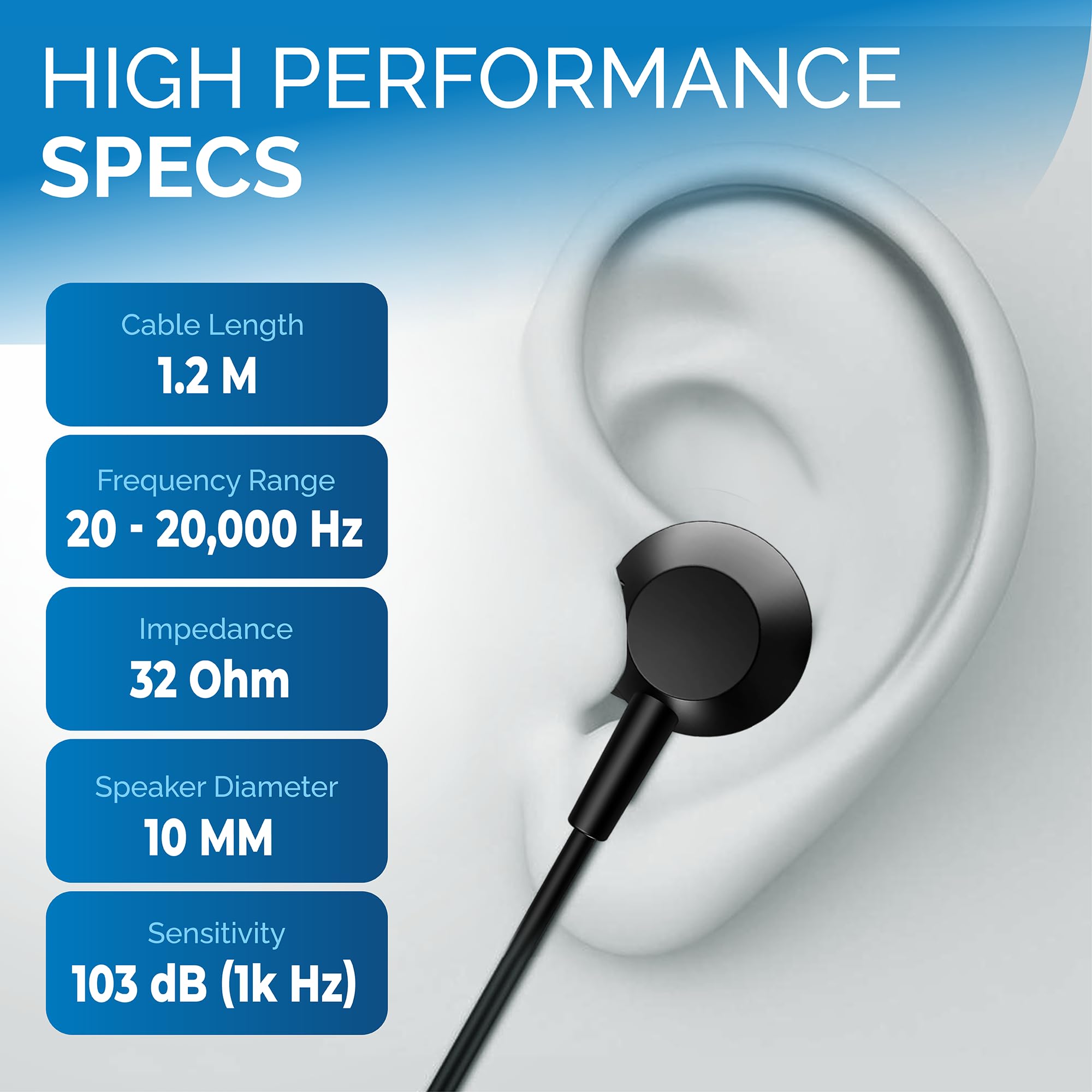 Philips USB C Earbuds Wired with Microphone, in Ear Type C Headphones with mic, Powerful Bass, Lightweight, USB-C Wired Earphones, 3-Button in-line Remote Ear Buds (Black)