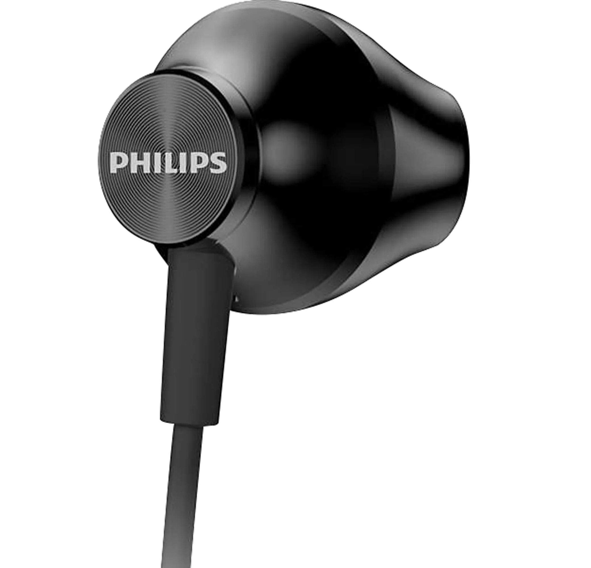 Philips USB C Earbuds Wired with Microphone, in Ear Type C Headphones with mic, Powerful Bass, Lightweight, USB-C Wired Earphones, 3-Button in-line Remote Ear Buds (Black)