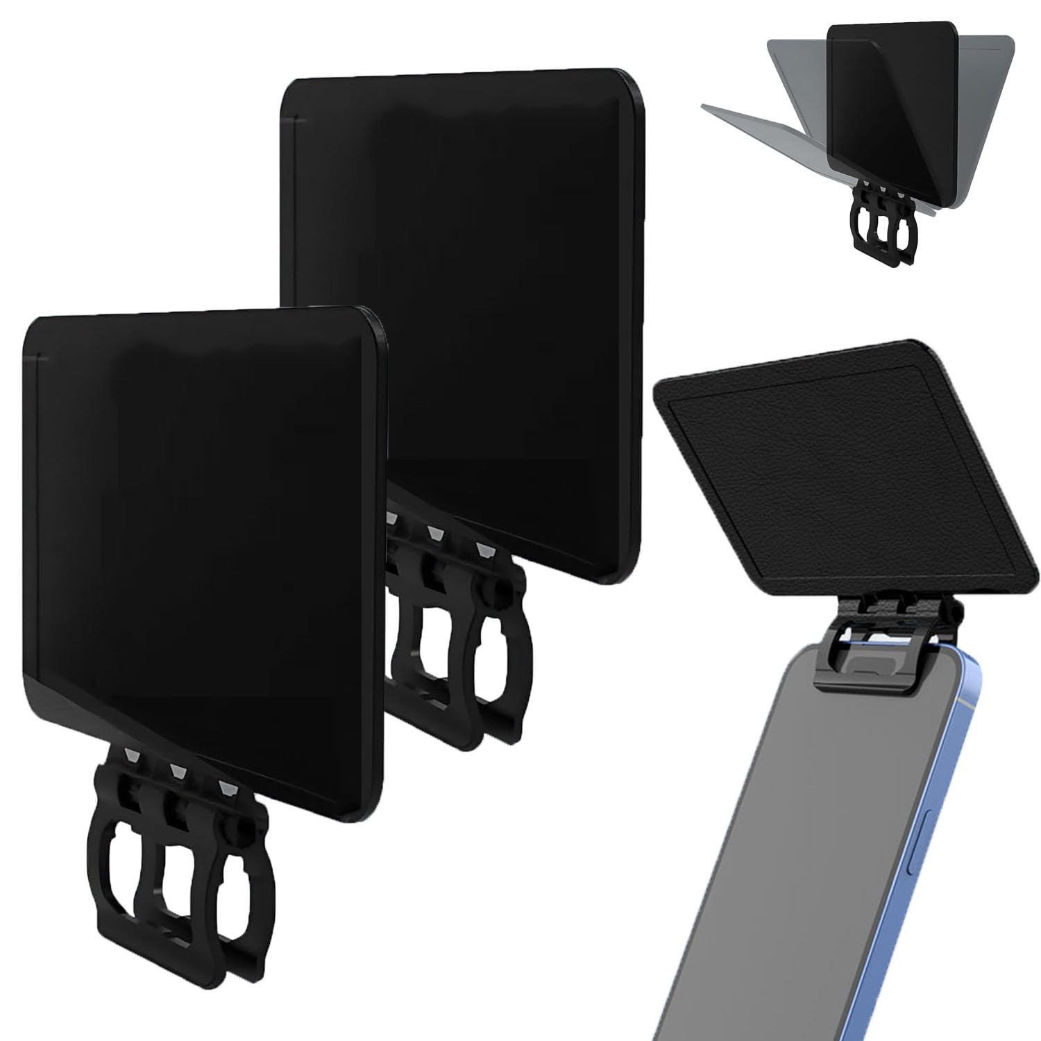 Phone Sunshade, Outdoor Phone Sunshade Cover, UV Protection, Anti-Reflection, Phone Sun Shade, Foldable Visor Multi-Angle, Phone Screen Sunshade for All Smartphones (1)