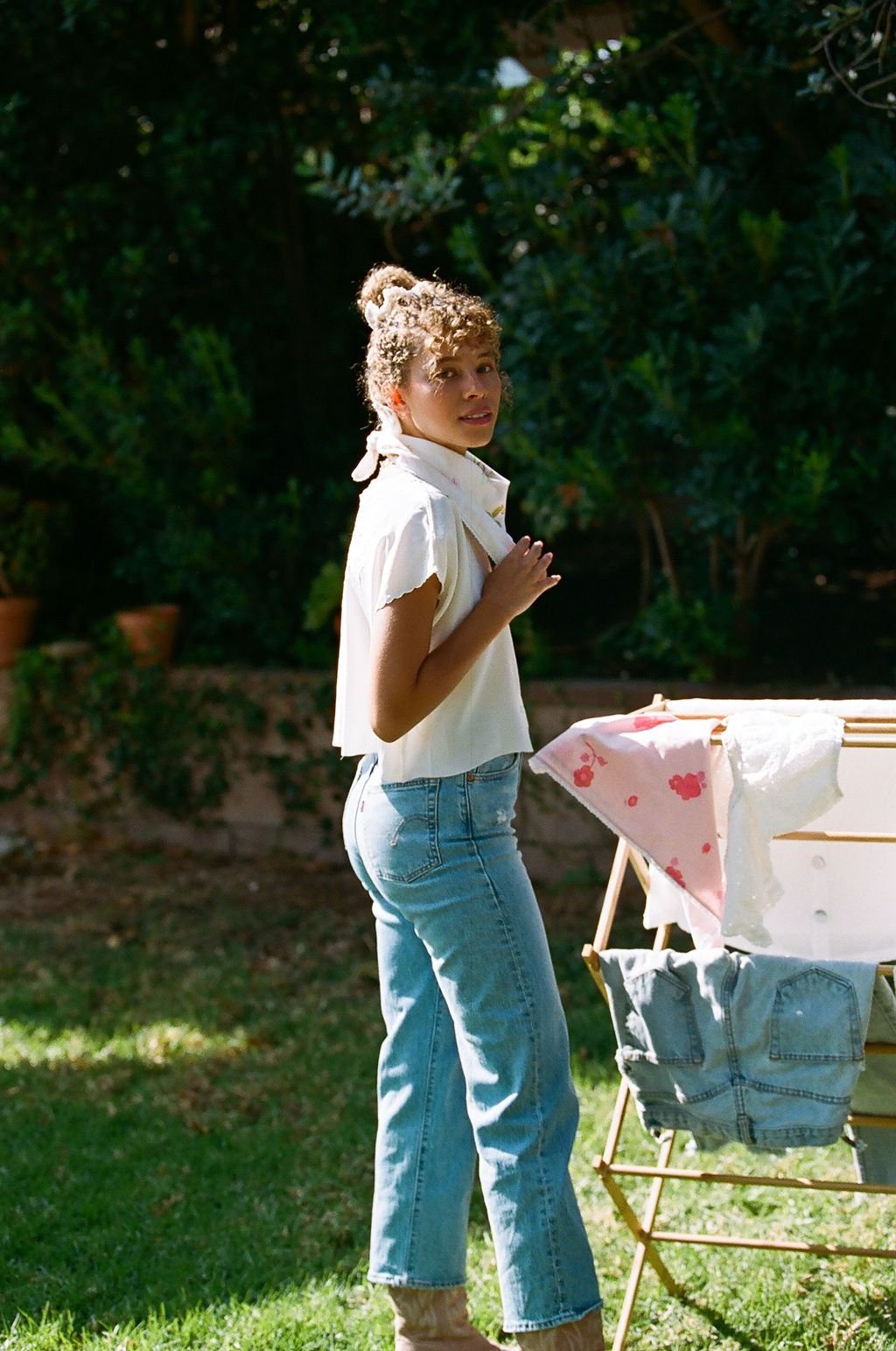 Pink Face Bandana - The Penelope Bandana (Free Shipping Included on all Merritt Accessories Too)