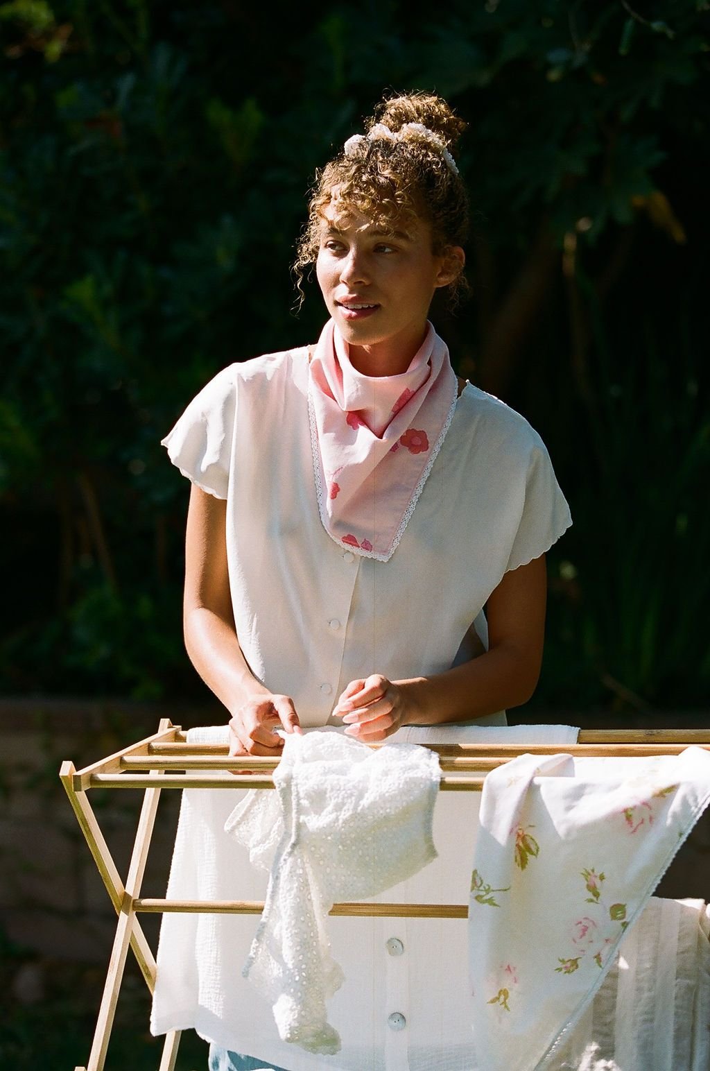 Pink Face Bandana - The Penelope Bandana (Free Shipping Included on all Merritt Accessories Too)