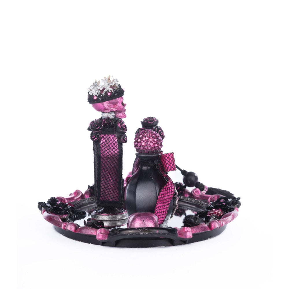 Pink Passion Vanity Tray with Bottles Set by Katherine's Collection
