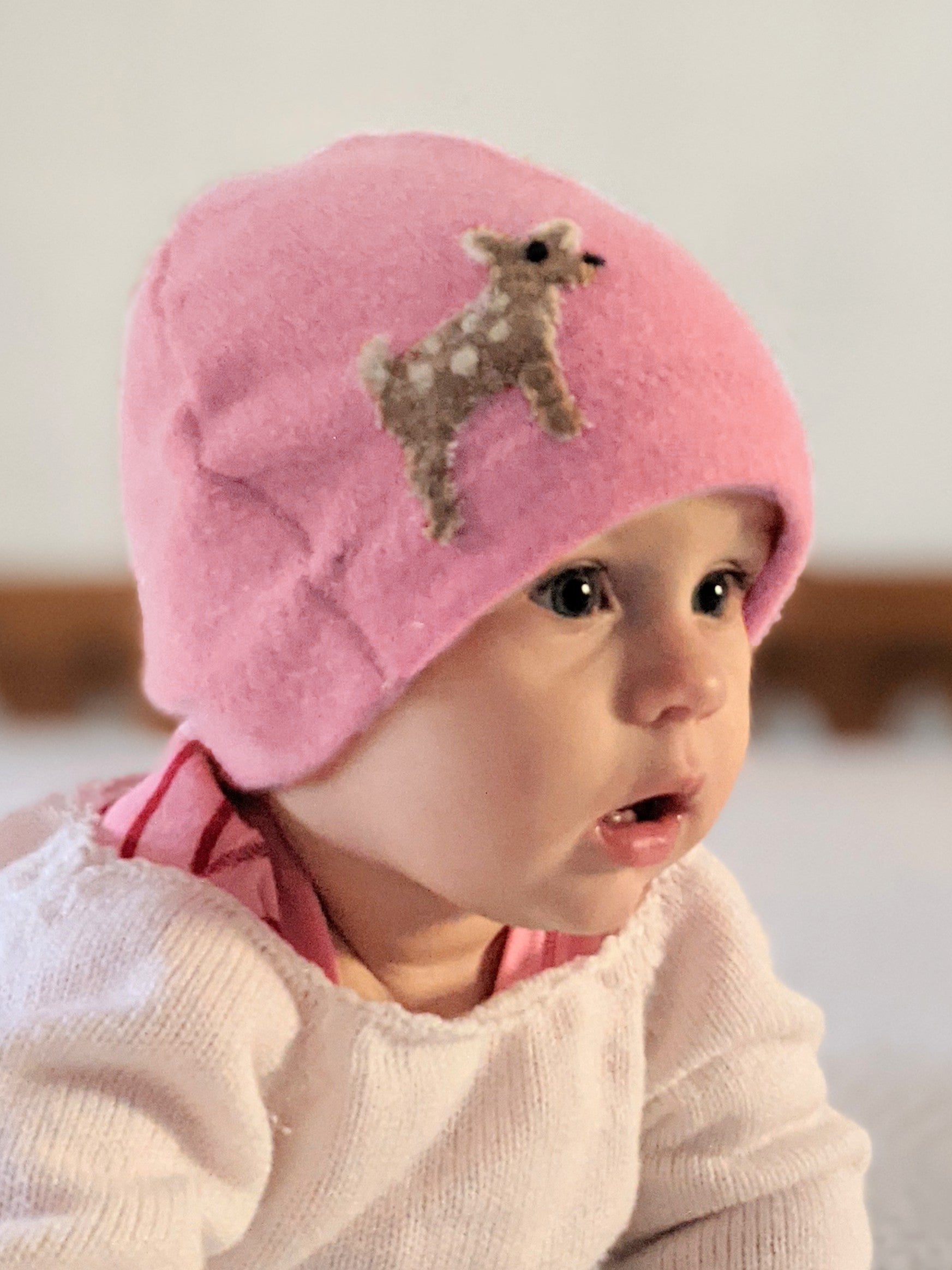 Fawn Cashmere Hat - Baby