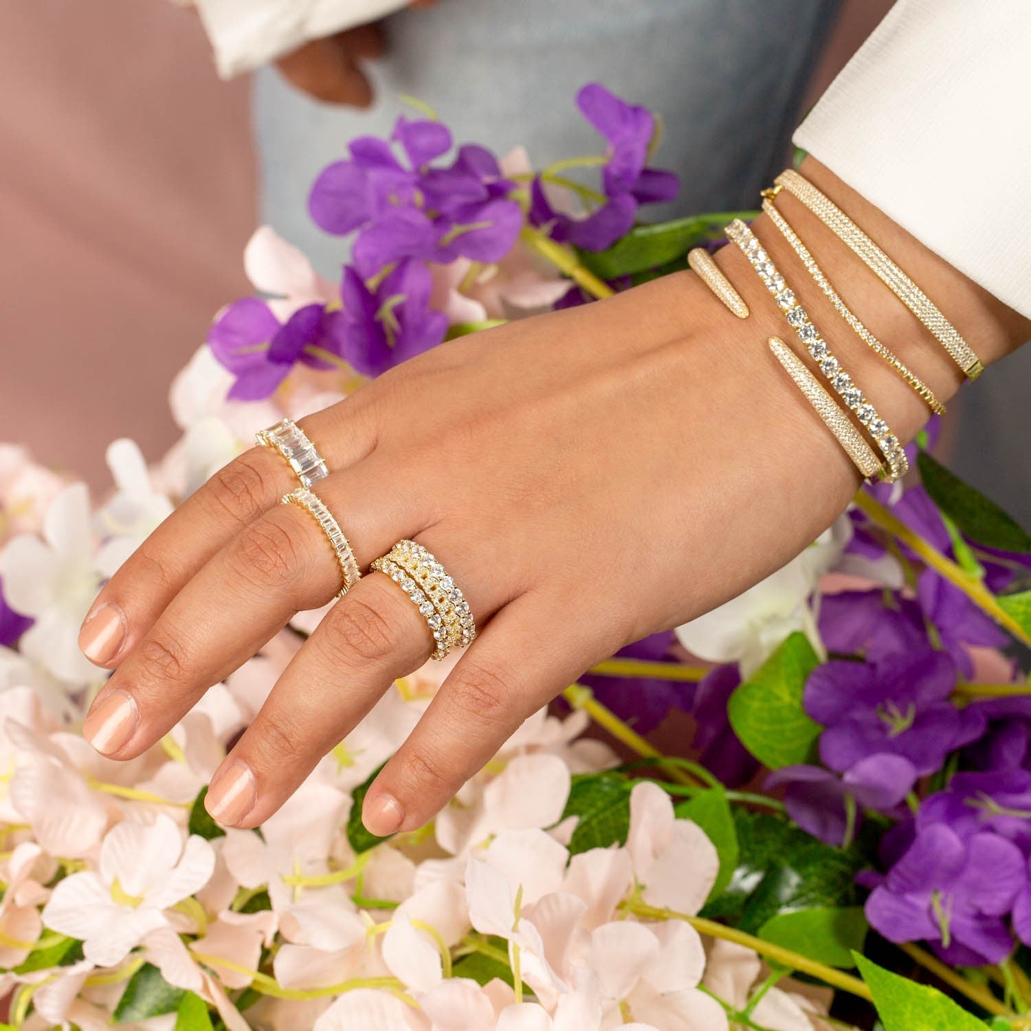 Adina Eden Eternity Band - Adina's Jewels