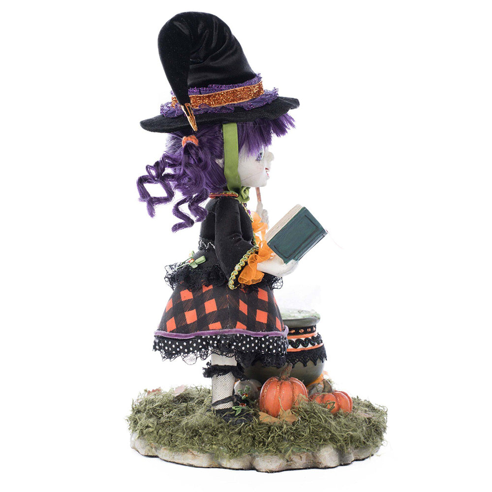 Poppy Broomson Witch Tabletop by Katherine's Collection