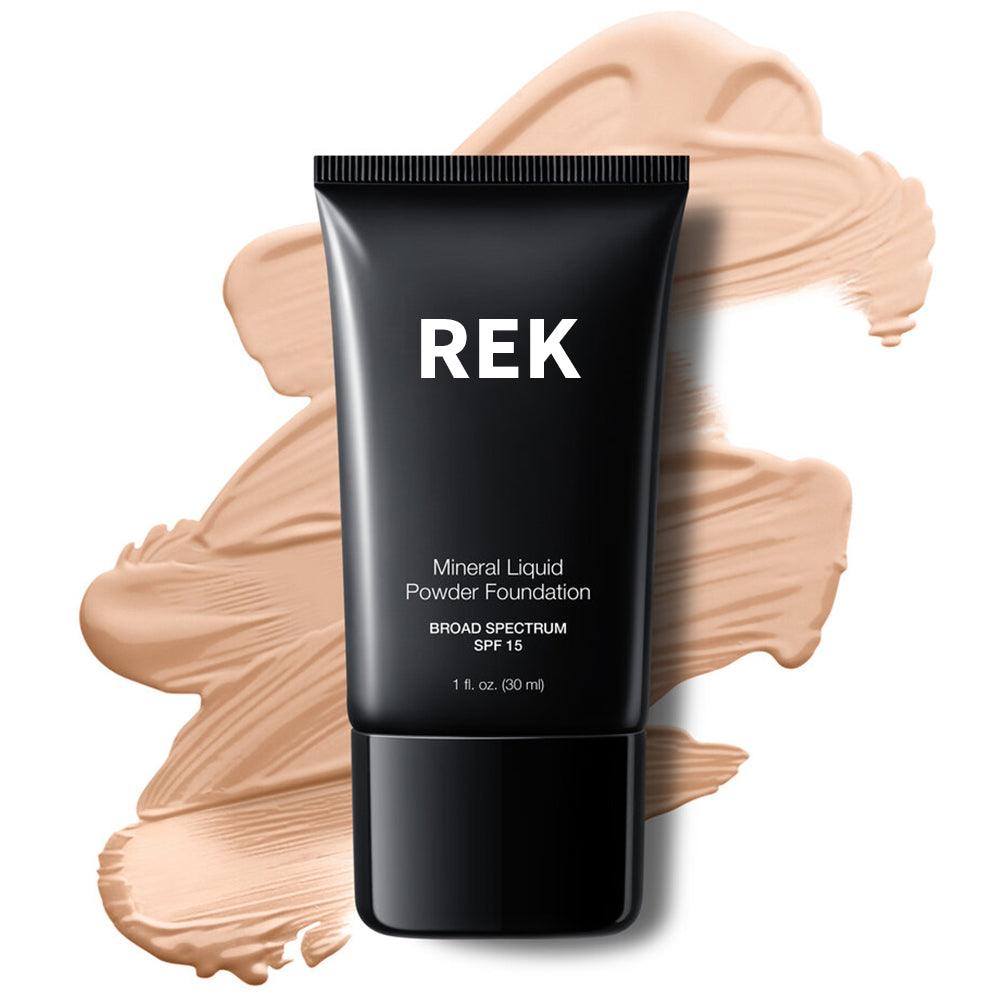 Porcelain | Mineral Liquid Powder Foundation with SPF 15 | REK Cosmetics