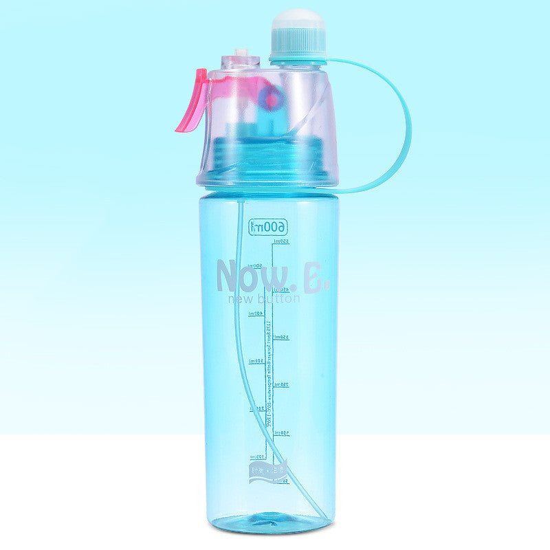 Portable Outdoor Sports Mist Spray Cup Size:6.3*21 /6.3*26 cm