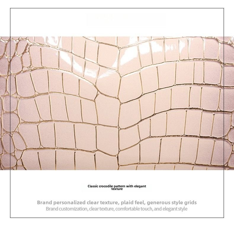 Premium sense crocodile print bag new commuter box bag female crossbody small square bag