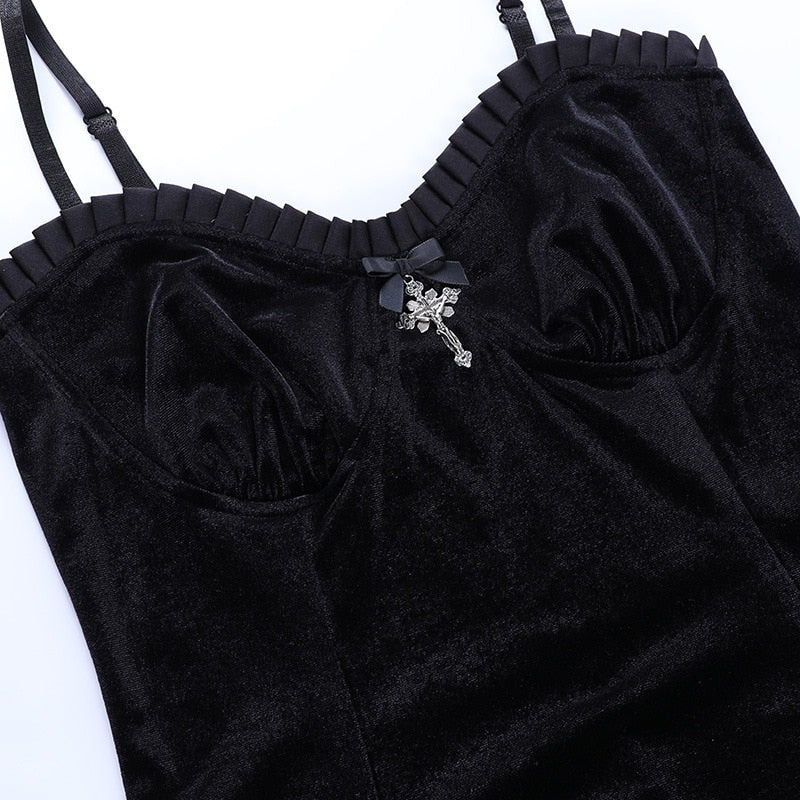 Velvet Lace Dress