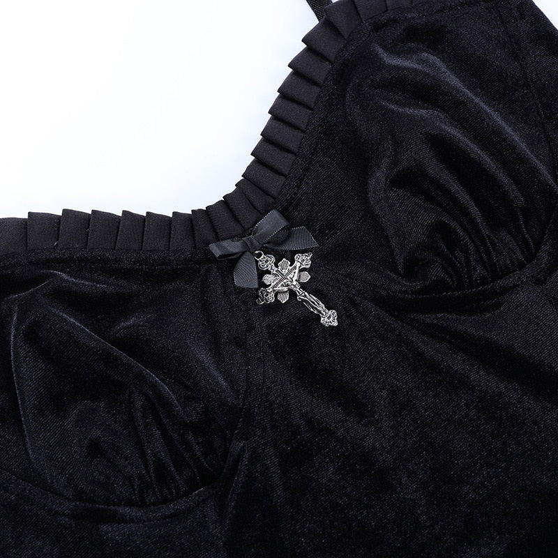 Velvet Lace Dress