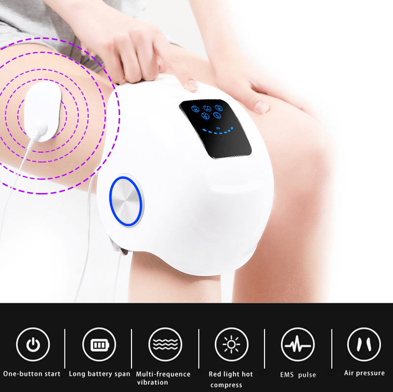PSKNEE2 (PSK711-2) Knee massager pulse massage constant temperature hot compress knee massager 3D air bag massage, endurance of 2 h, shoulder massage arm massage laser knee massage, knee therapy