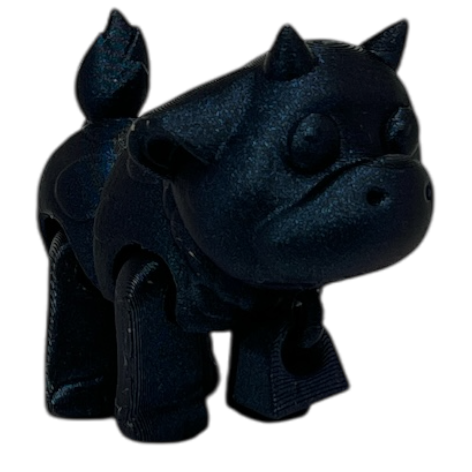 Barnyard Cow - Midnight Blue  Color