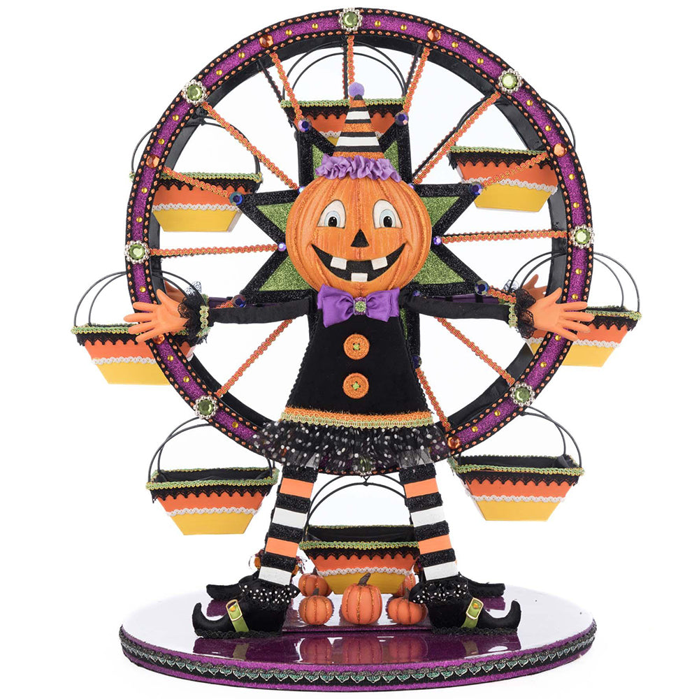Pumpkin Ferris Wheel Cupcake Holder by Katherine's Collection