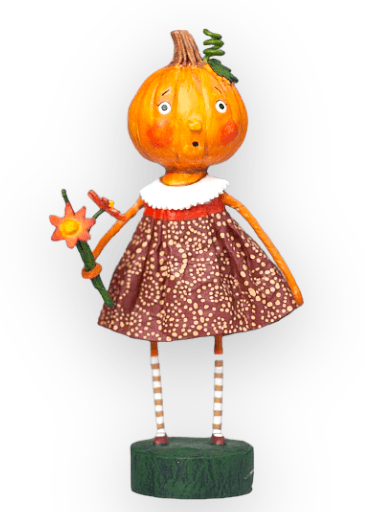 Pumpkin Spice Figurine by Lori Mitchell
