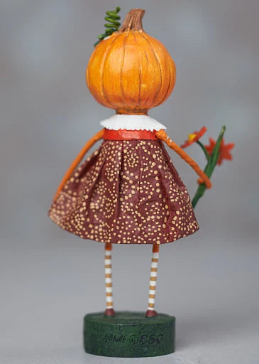 Pumpkin Spice Figurine by Lori Mitchell
