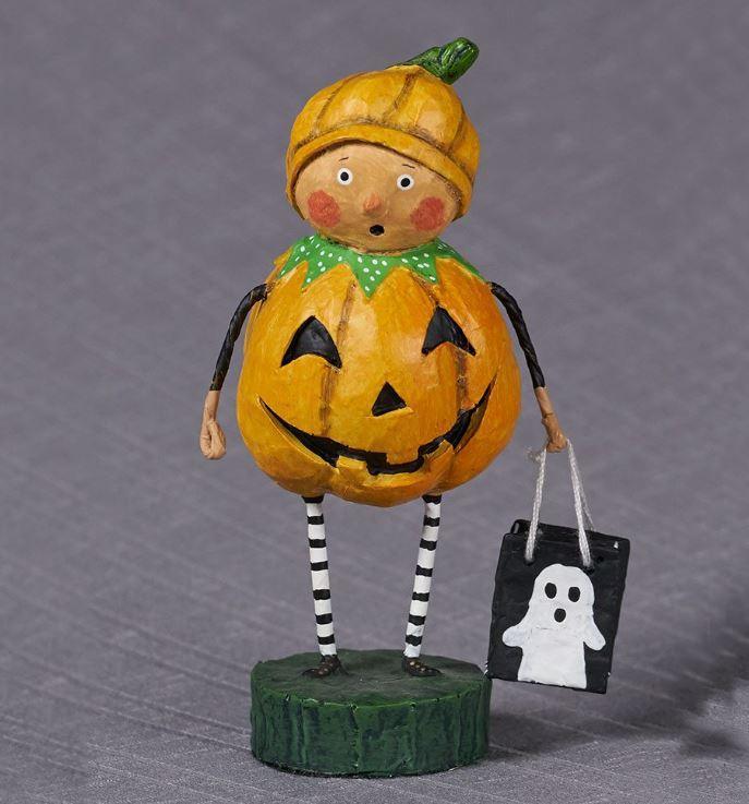 Punkin Pie Halloween Figurine by Lori Mitchell
