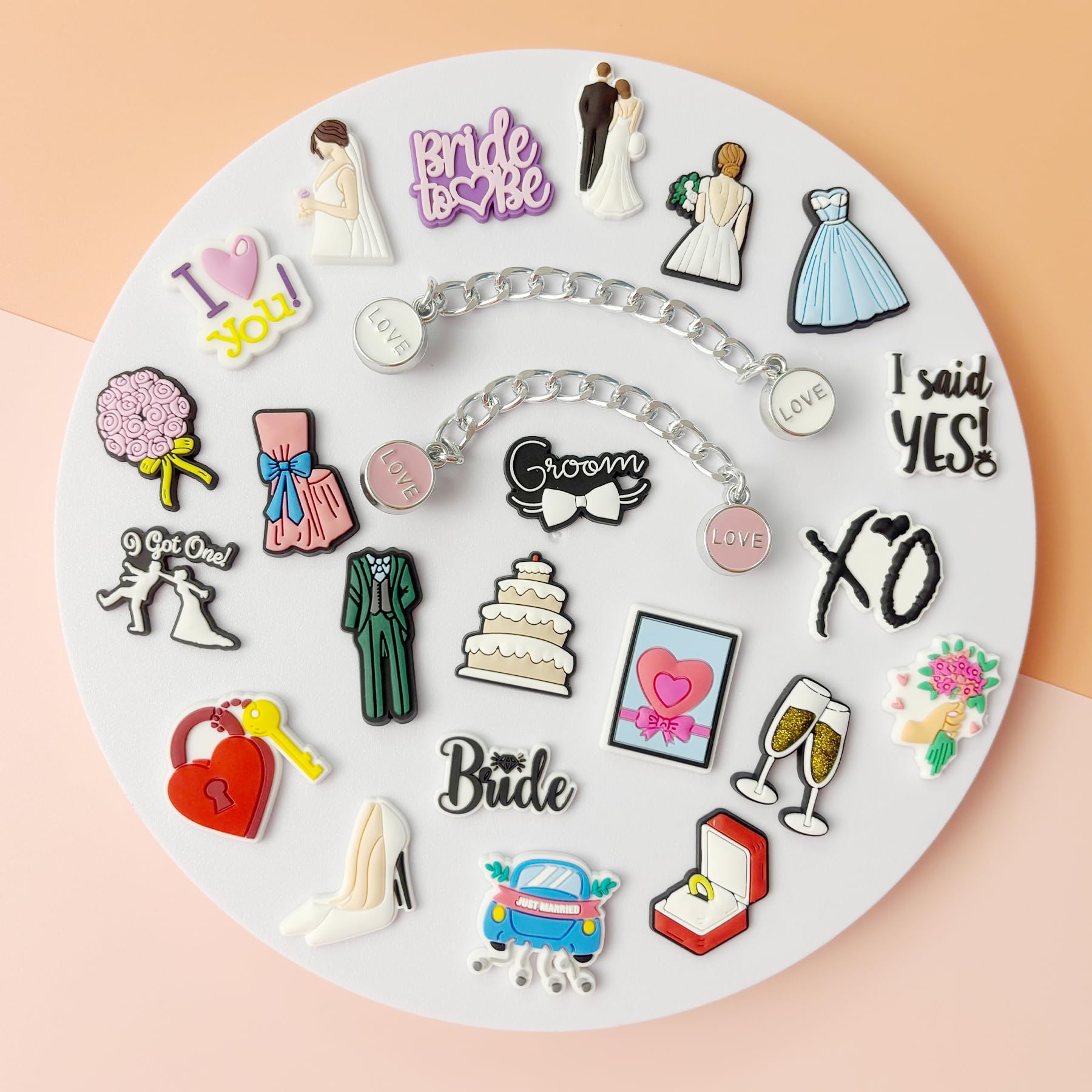 PVC Shoe Charms for Clog Sandals, USA Flag, Dancing, Cheerleading, DIY Shoe Decoration Charms, Party Favor