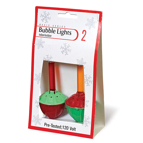 2-Pk Multi Bubble Light Replacements