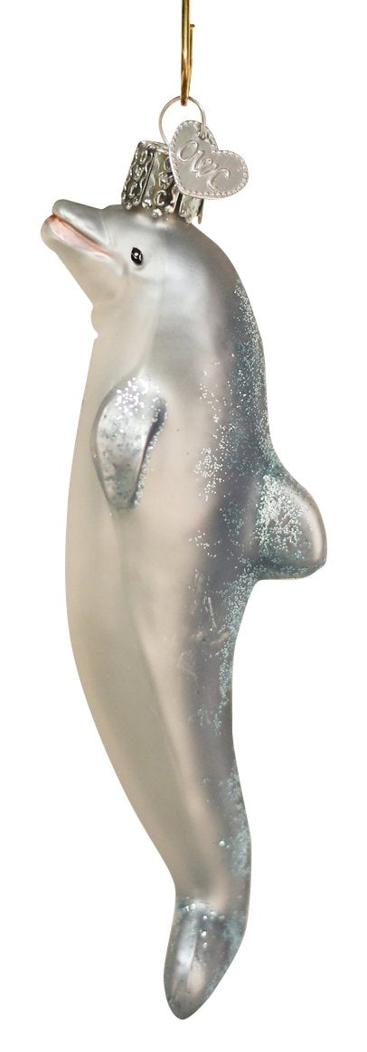 Old World Christmas Playful Dolphin
