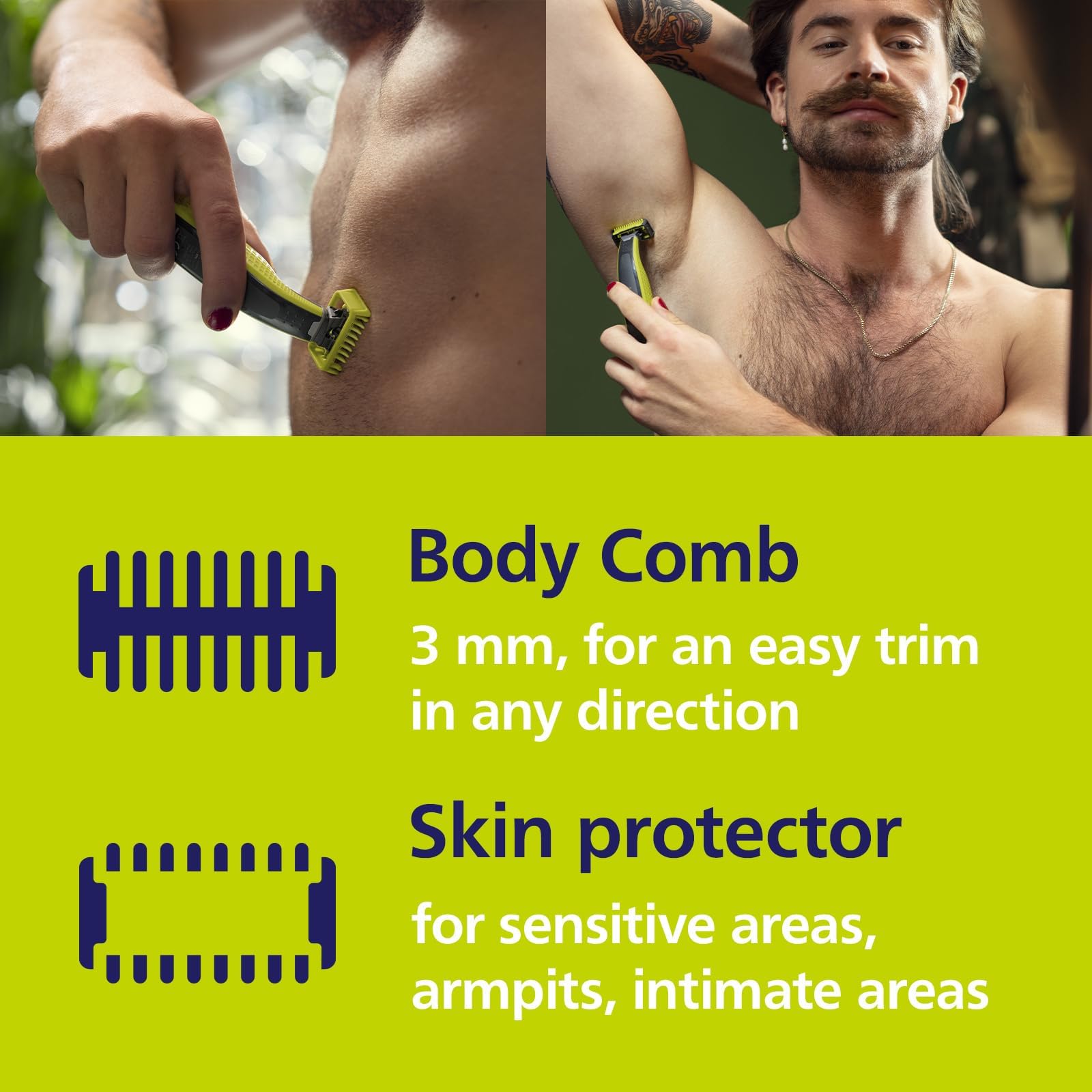 QP610/80 NORELCO ONE BLADE BODY KIT ACC PHILIPS