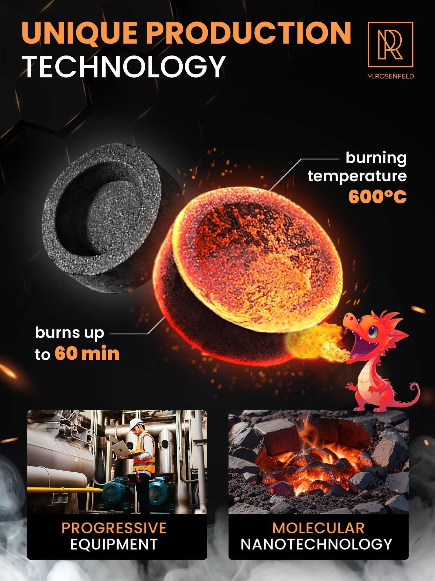 Quick Light Hookah Charcoal Tablets Premium Quality Incense Charcoal Discs Pack of 200 Charcoal for Incense Burning