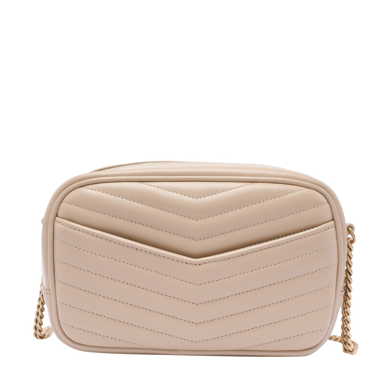 Saint Laurent Women Quilted Mini Lou Crossbody Bag
