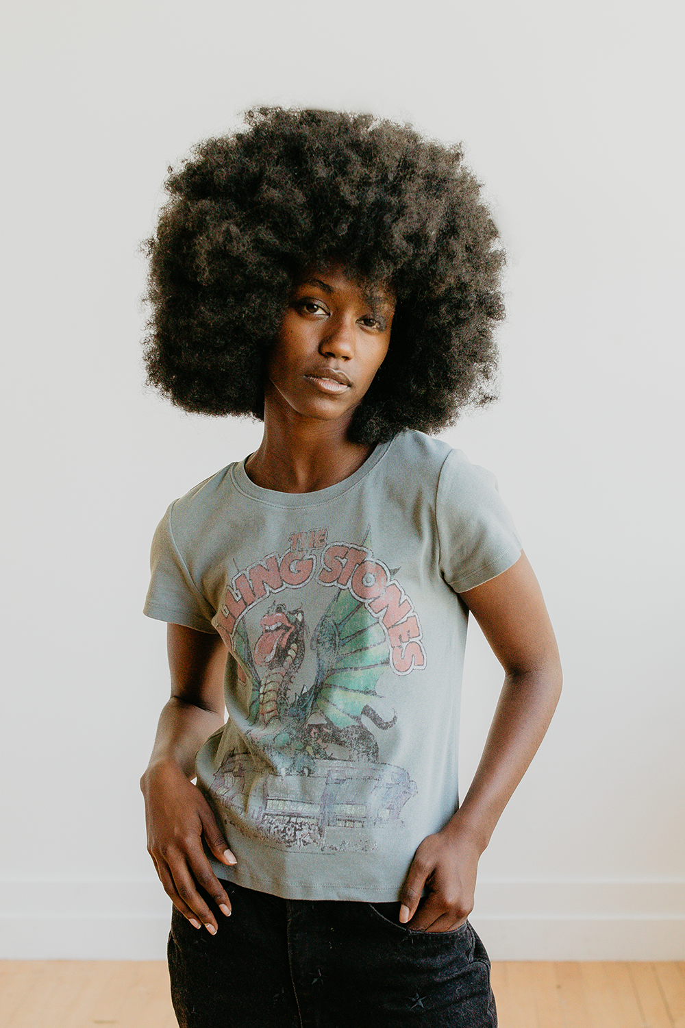 Rolling Stones Dragon Stadium Baby Tee by People of Leisure