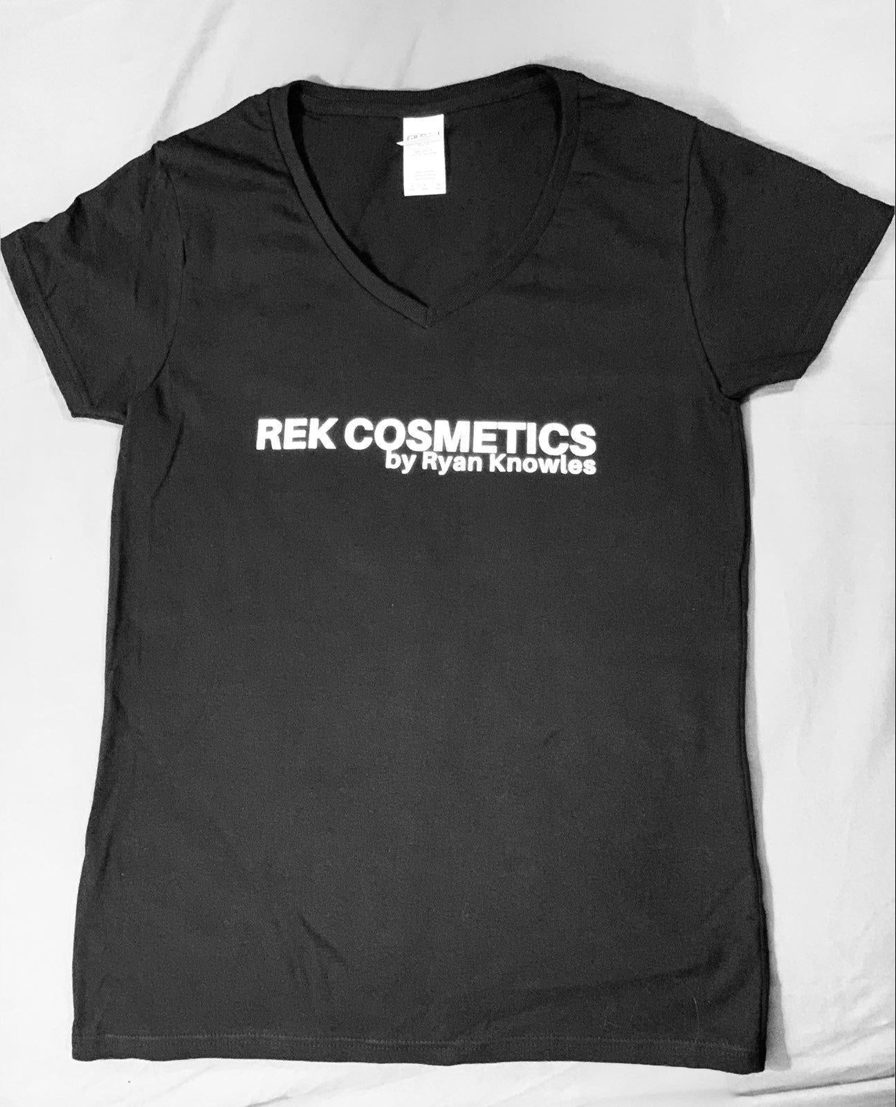 REK Cosmetics by Ryan Knowles V-neck Women's T-shirt | REK Cosmetics