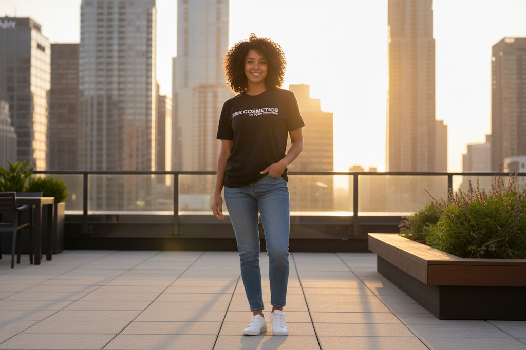 REK Cosmetics by Ryan Knowles V-neck Women's T-shirt | REK Cosmetics