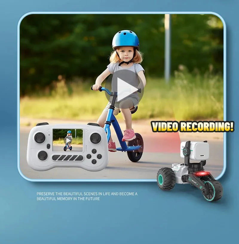 Remote Control Car Photography HD Video Real-time Video Dialogue Smart Off-road Vehicle Children Rc Car Toy Gift