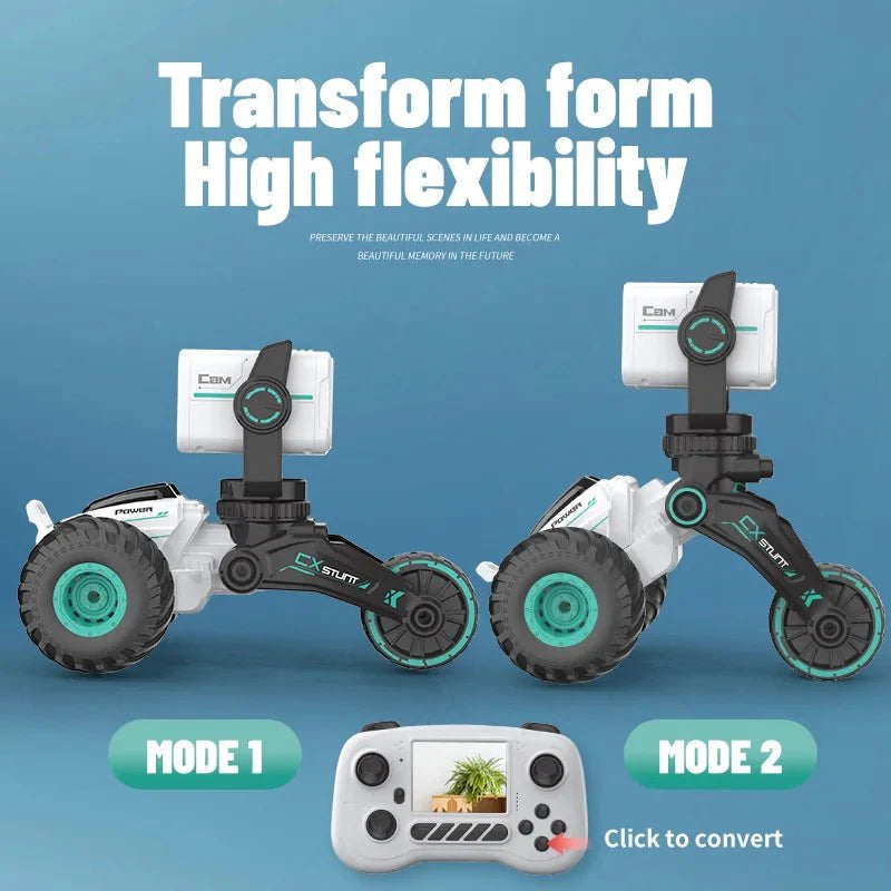 Remote Control Car Photography HD Video Real-time Video Dialogue Smart Off-road Vehicle Children Rc Car Toy Gift