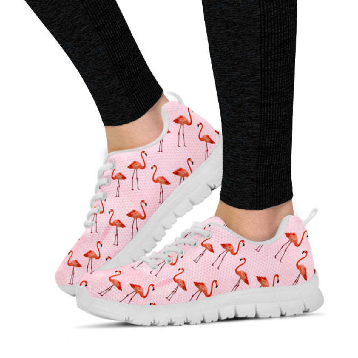 Pink Classic Flamingo Sneakers
