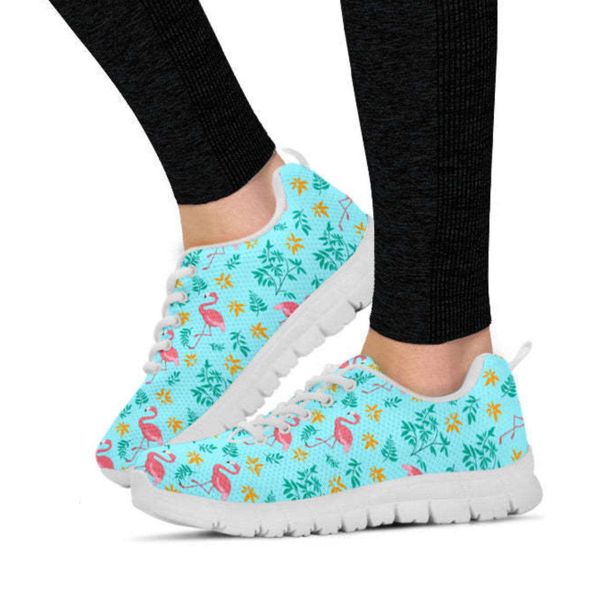 Blue Flamingo Sneakers