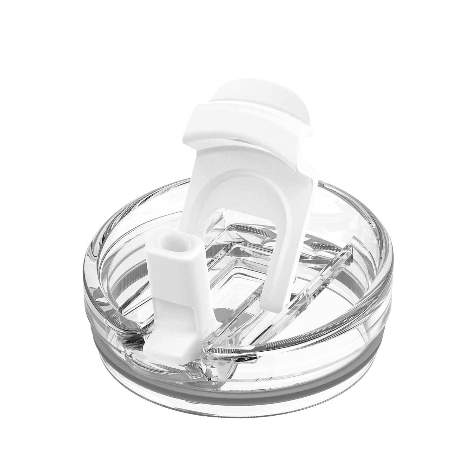 Replacement Bamboo Lid for Tumblers, Press-In Lid, Fits Tronco 32 oz 42 oz Glass Tumblers with Handle, Amber