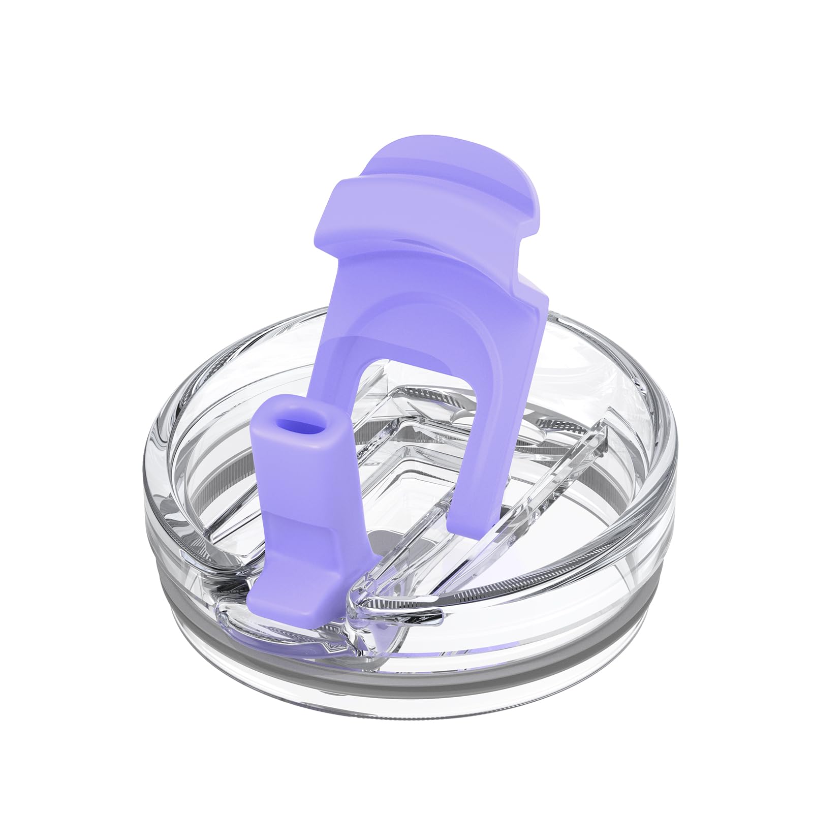 Replacement Bamboo Lid for Tumblers, Press-In Lid, Fits Tronco 32 oz 42 oz Glass Tumblers with Handle, Amber