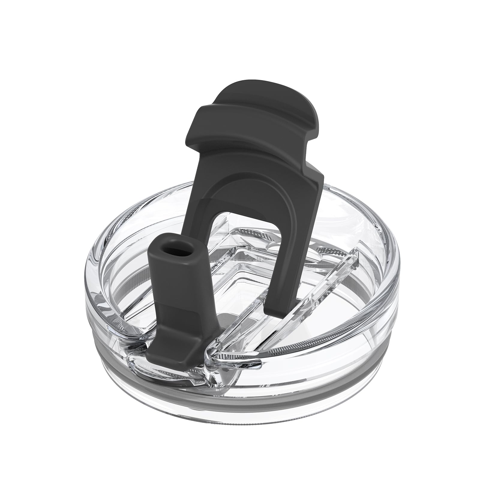 Replacement Bamboo Lid for Tumblers, Press-In Lid, Fits Tronco 32 oz 42 oz Glass Tumblers with Handle, Amber