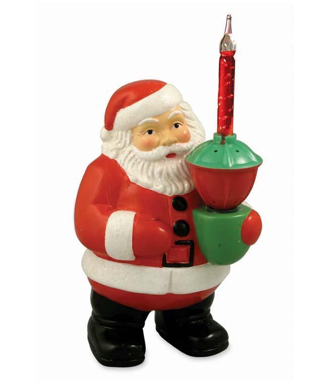Retro Bubble Light Santa by Bethany Lowe Designs