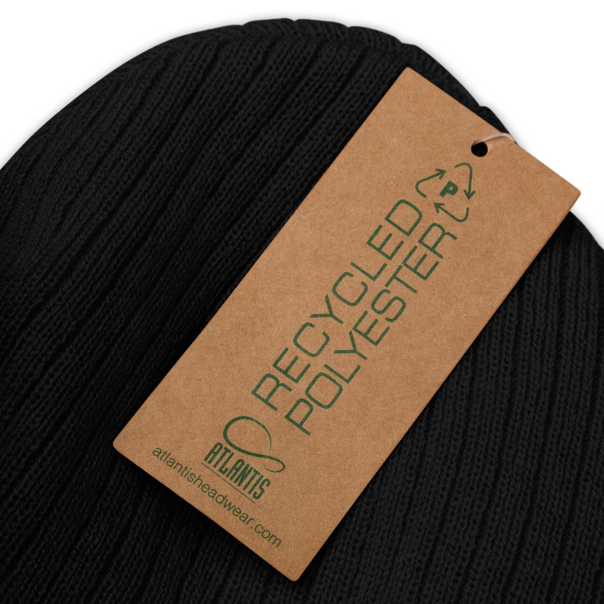 Eco Friendly Exclusive RICHJVNKIE SOCIETY Ribbed knit beanie