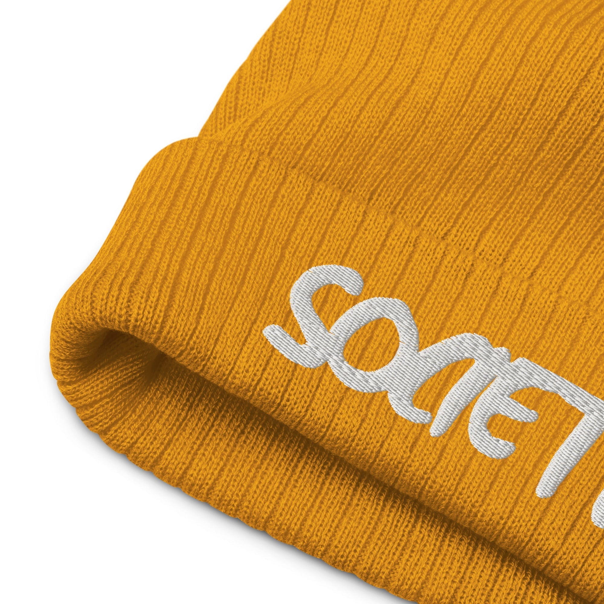 Eco Friendly Exclusive RICHJVNKIE SOCIETY Ribbed knit beanie