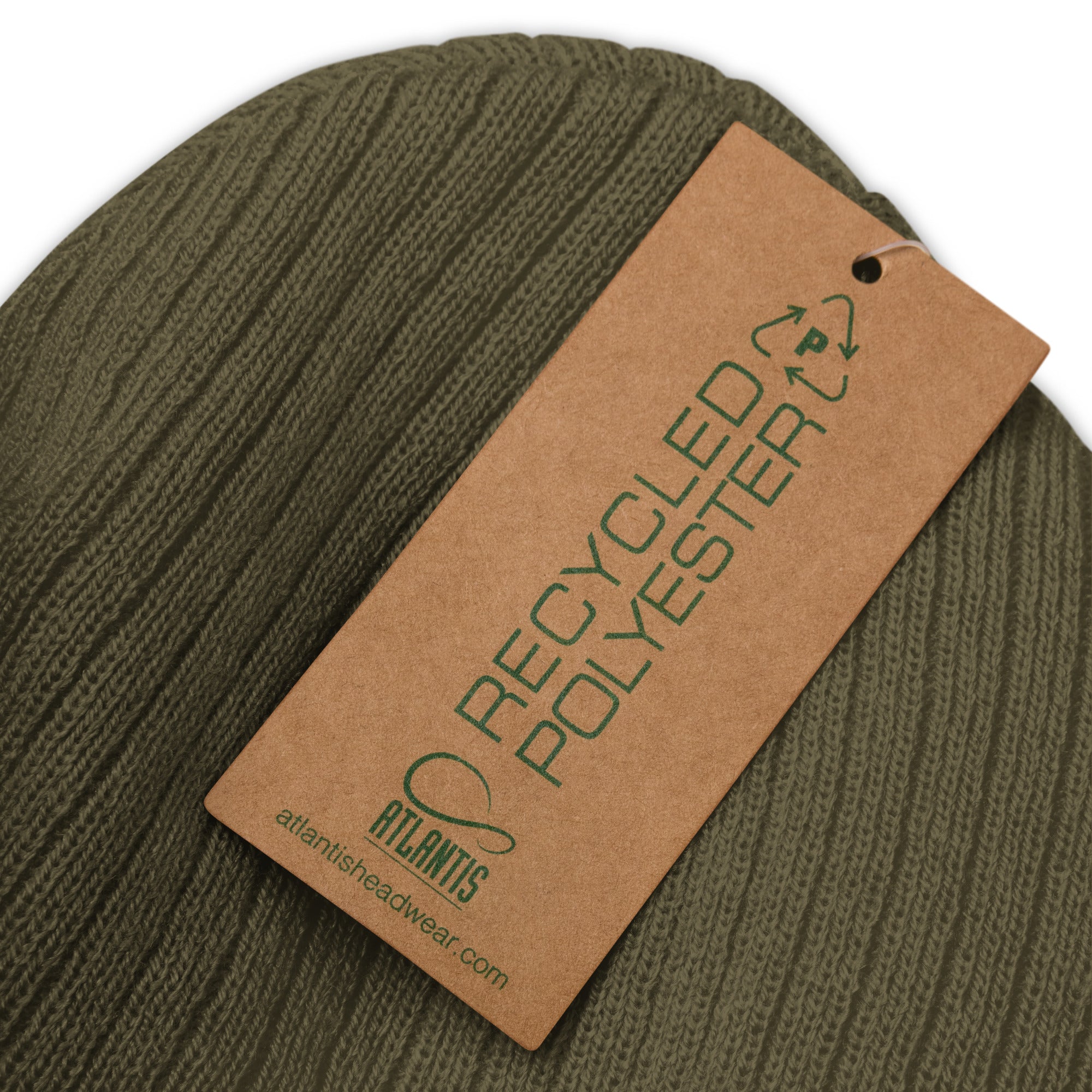 Eco Friendly Exclusive RICHJVNKIE SOCIETY Ribbed knit beanie