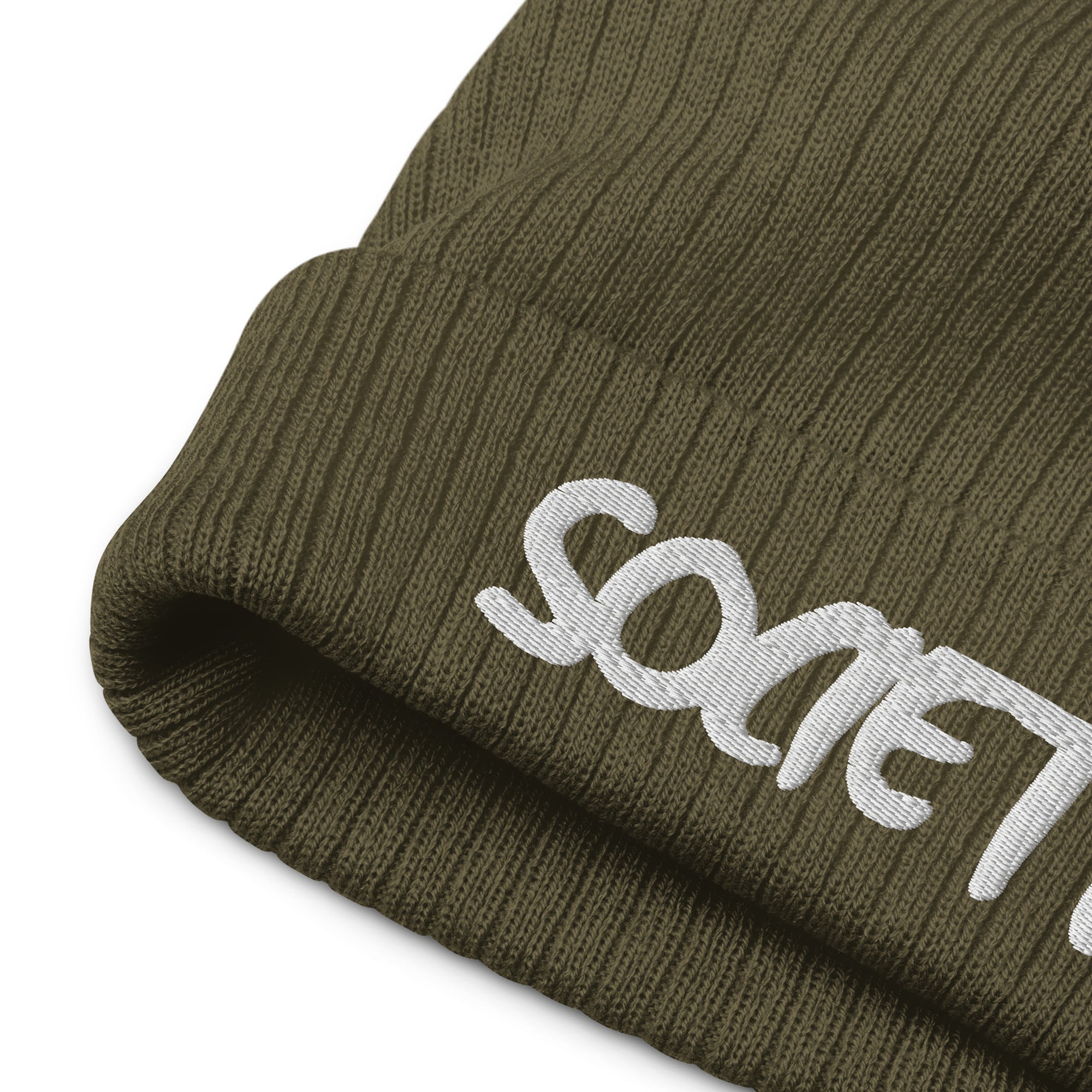 Eco Friendly Exclusive RICHJVNKIE SOCIETY Ribbed knit beanie