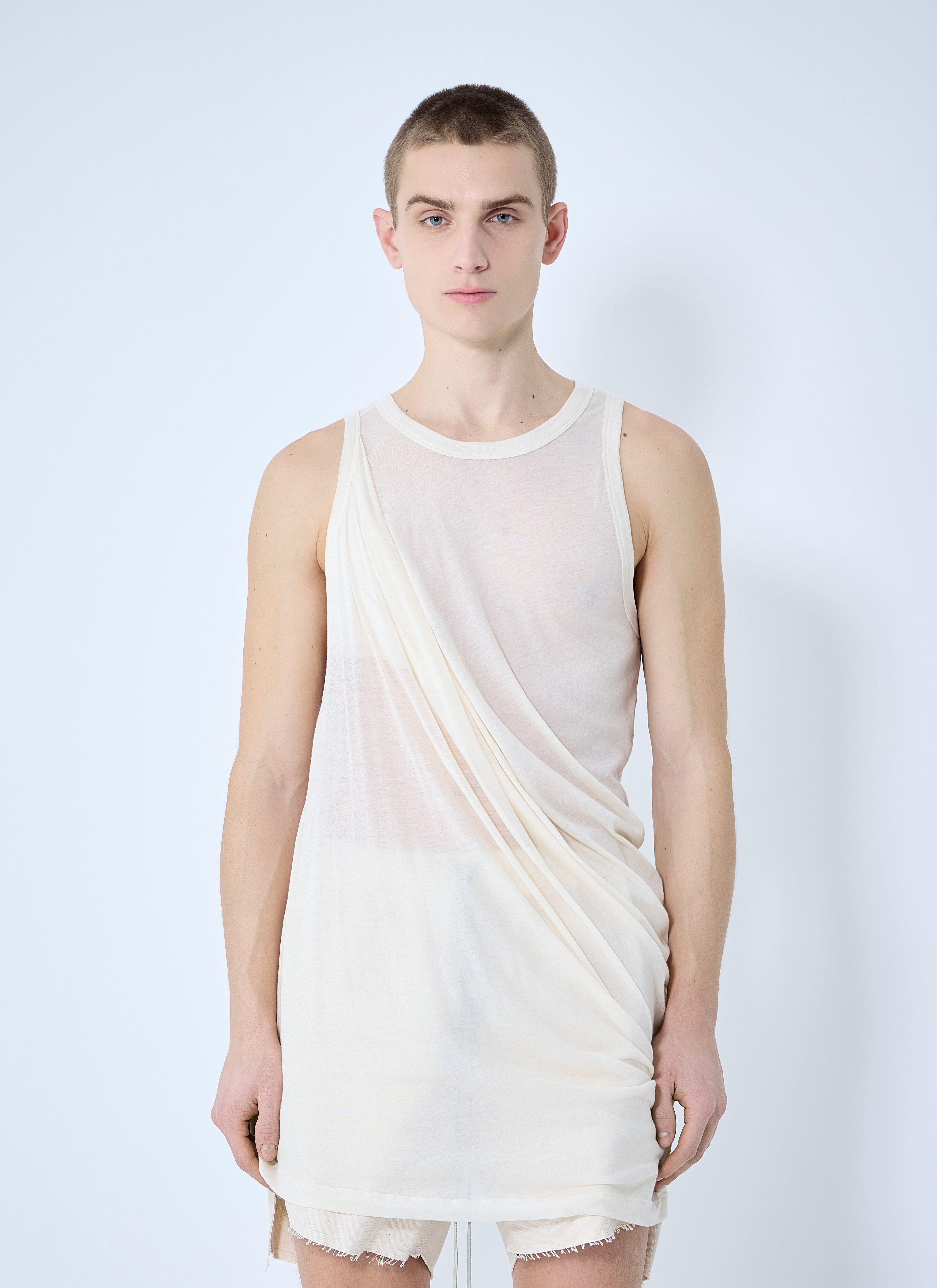 Rick Owens Men Hooly Anthem Tank Top