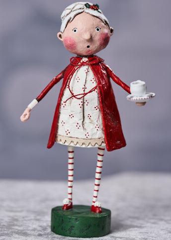 Rosy Cozy Mrs. Claus Lori Mitchell Christmas Figurine