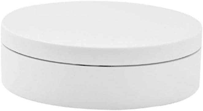 Rotatable Electric Display Stand, Small Turntable for Live Streaming & Video Shooting, Camera Accessory（Super good qualiey） (Black)