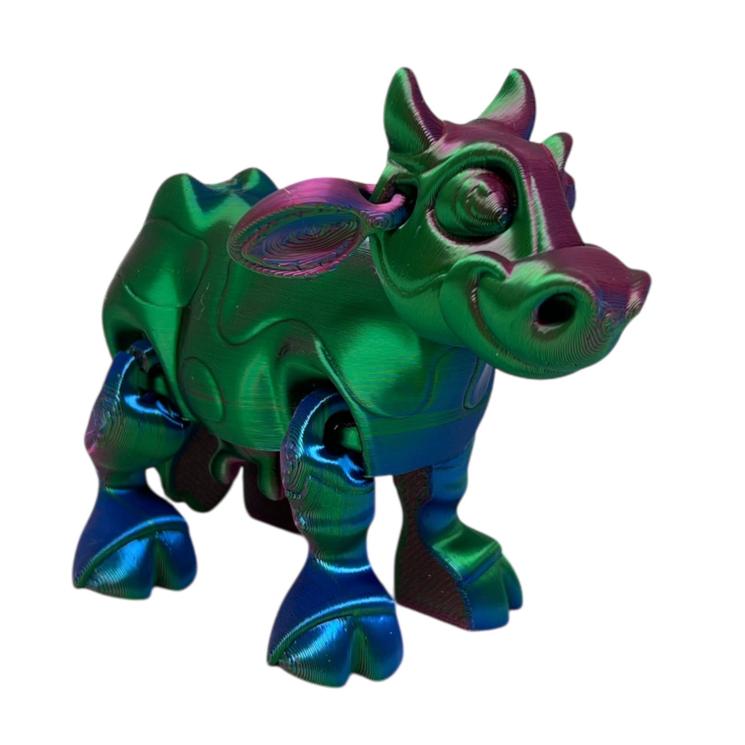 Daisy The Dairy Cow  - Metallic Color