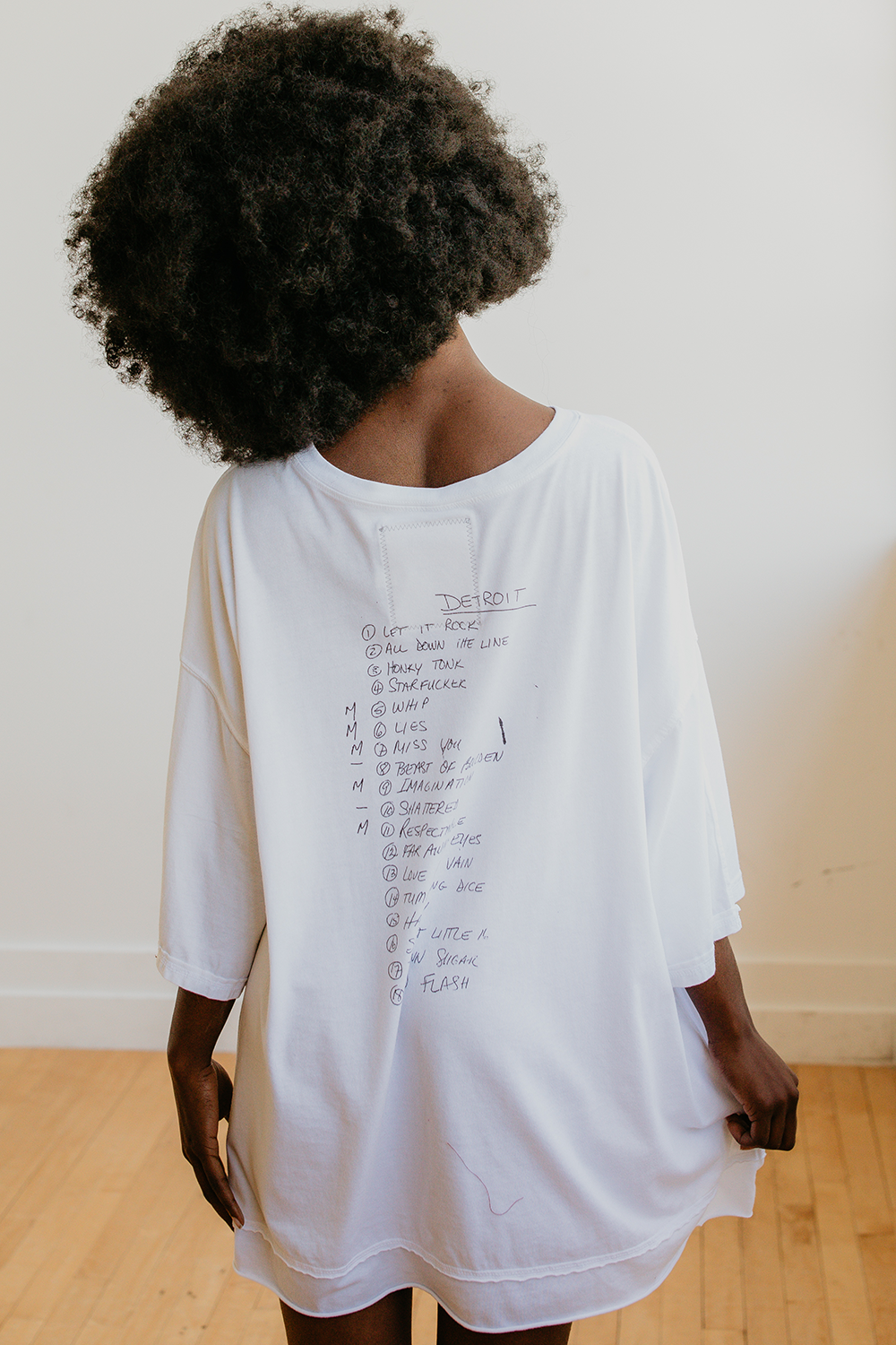 Rolling Stones Backstage Crew Oversized Tee by People of Leisure