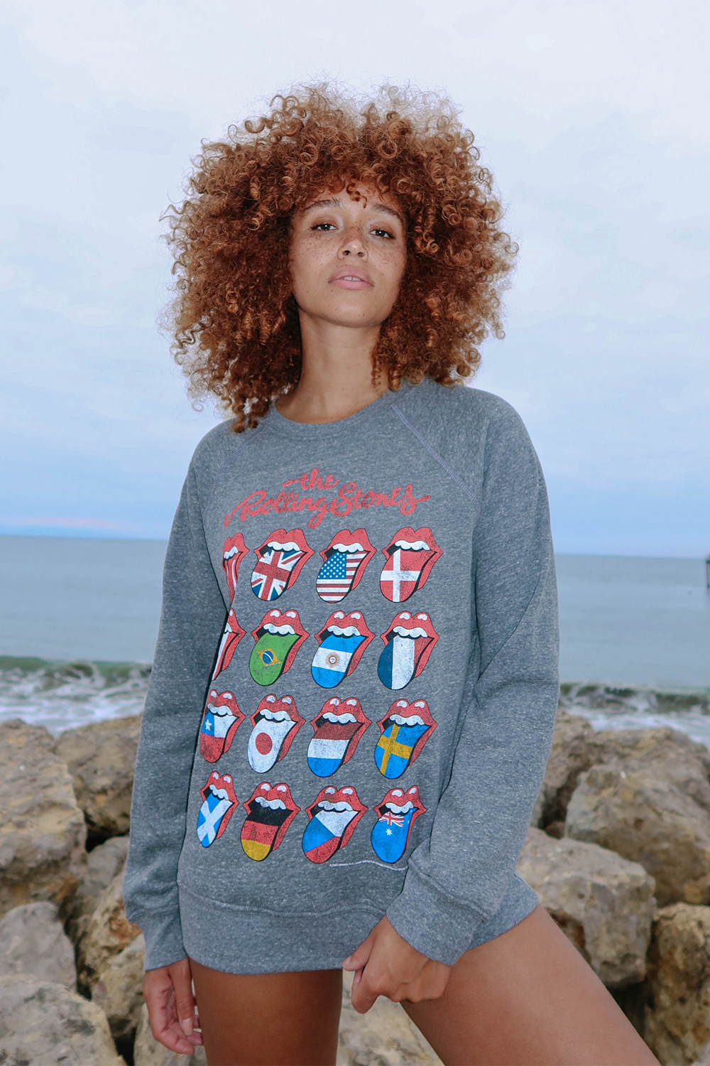 Rolling Stones World Tour Fleece Sweatshirt by People of Leisure