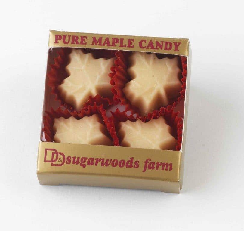 4 Pc Small Leaf Maple Candy