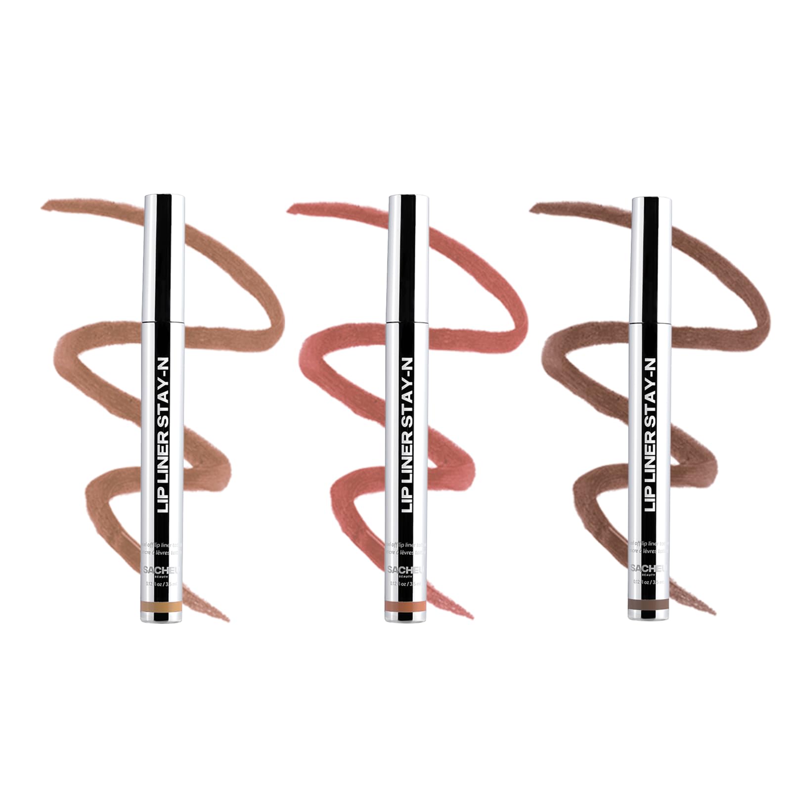 Sacheu Lip Liner STAY-N Peel Off Lip Stain — Long Lasting Matte Lip Tattoo Transfer Proof Lipstain Infused with Hyaluronic Acid & Vitamin E for All Skin Types — Vegan & Cruelty-Free, p-INKED